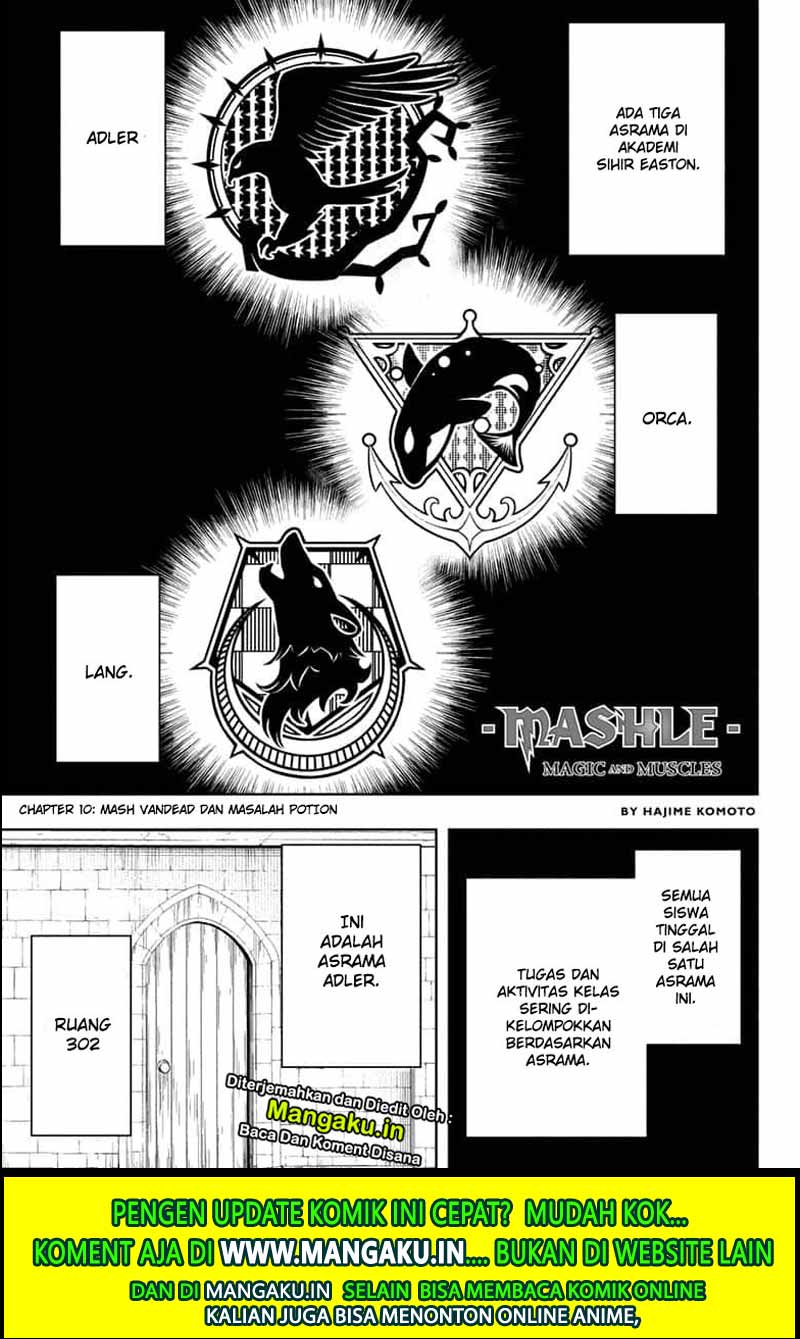 Baca Manga Mashle: Magic and Muscles Chapter 10 Gambar 2