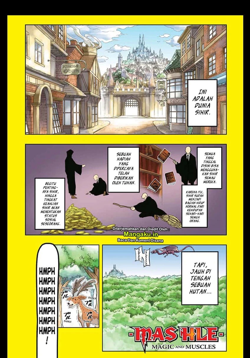 Baca Manga Mashle: Magic and Muscles Chapter 01 Gambar 2