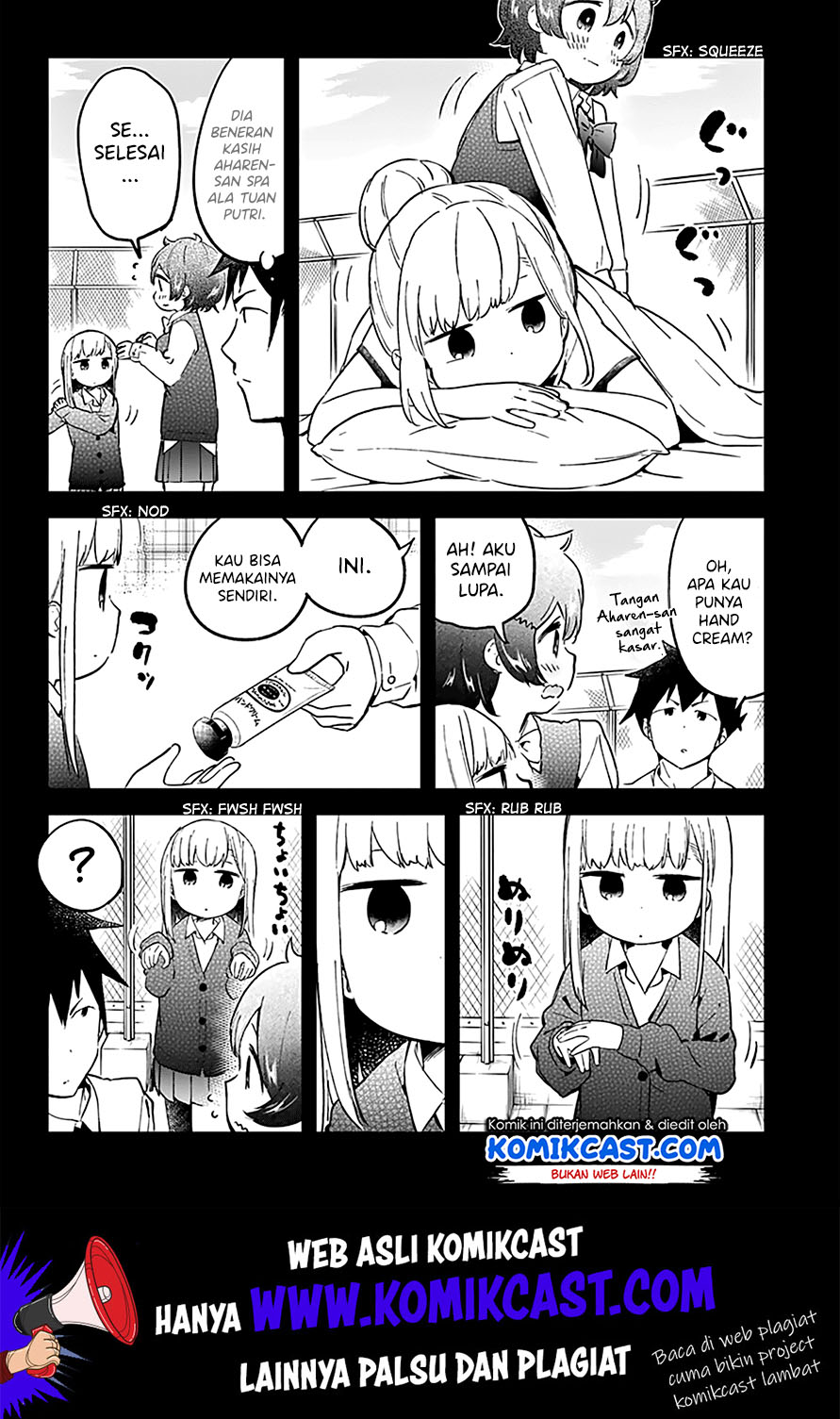 Aharen-san wa Hakarenai Chapter 25 Gambar 13