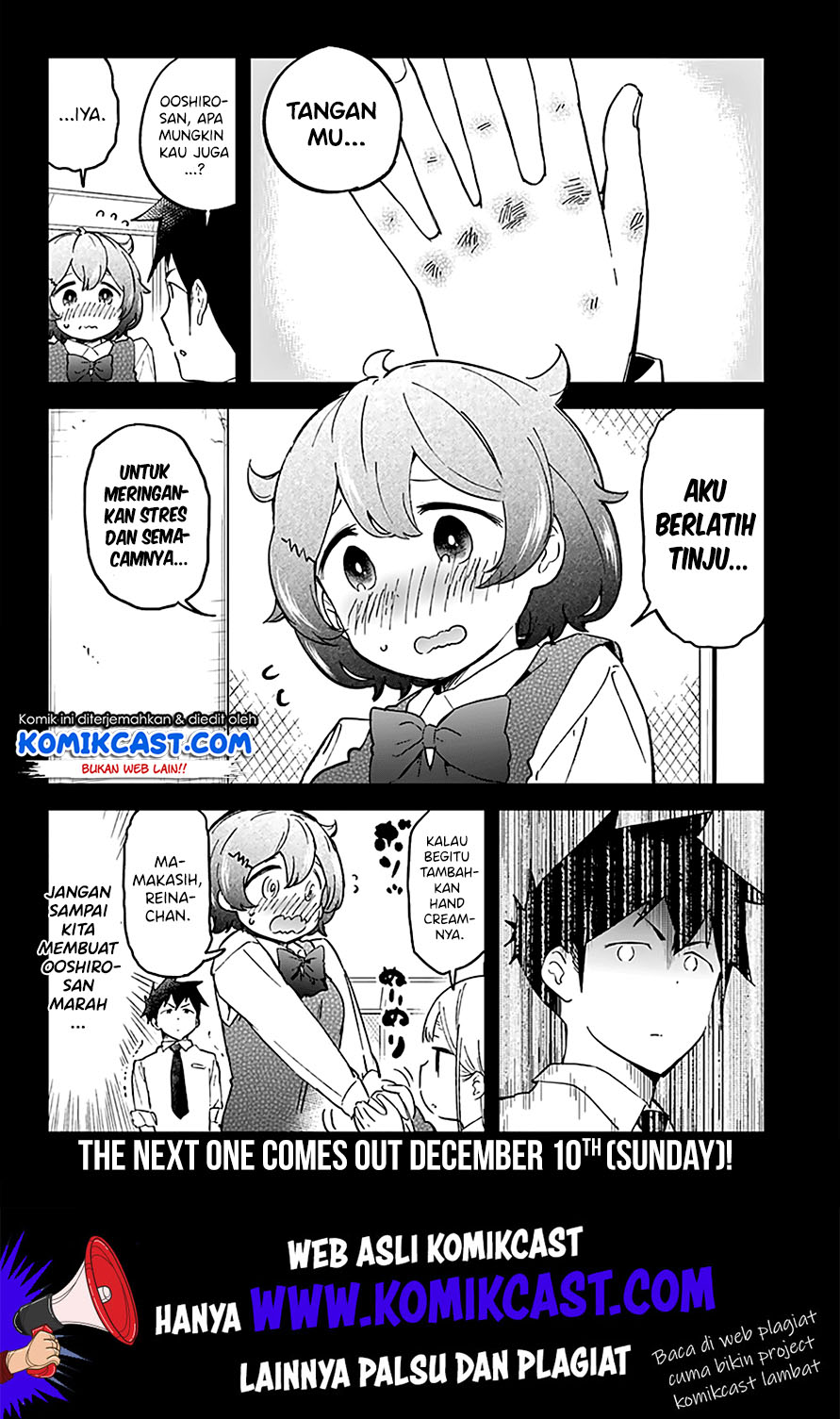 Aharen-san wa Hakarenai Chapter 25 Gambar 15