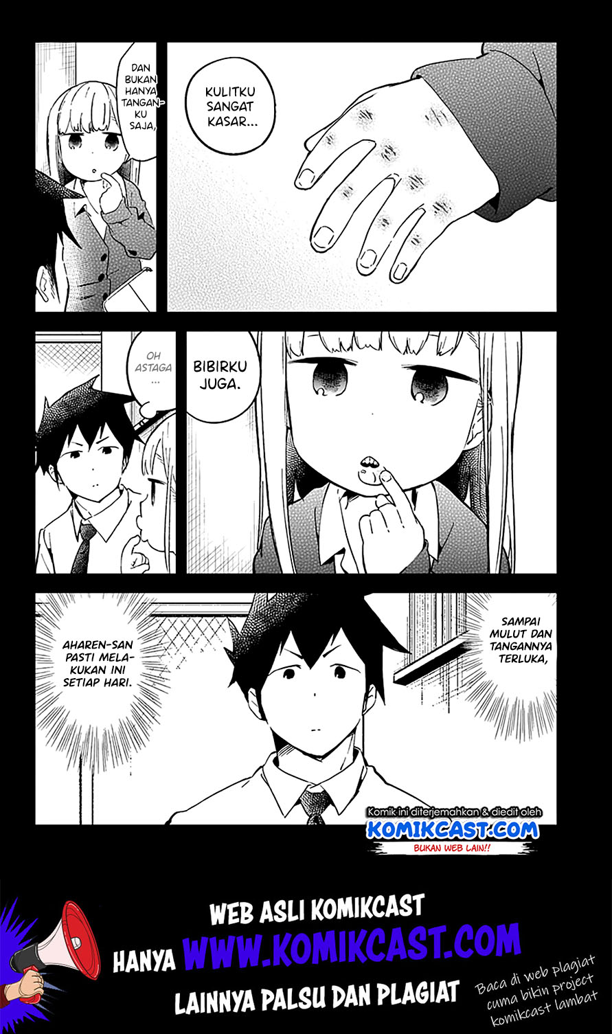Aharen-san wa Hakarenai Chapter 25 Gambar 5