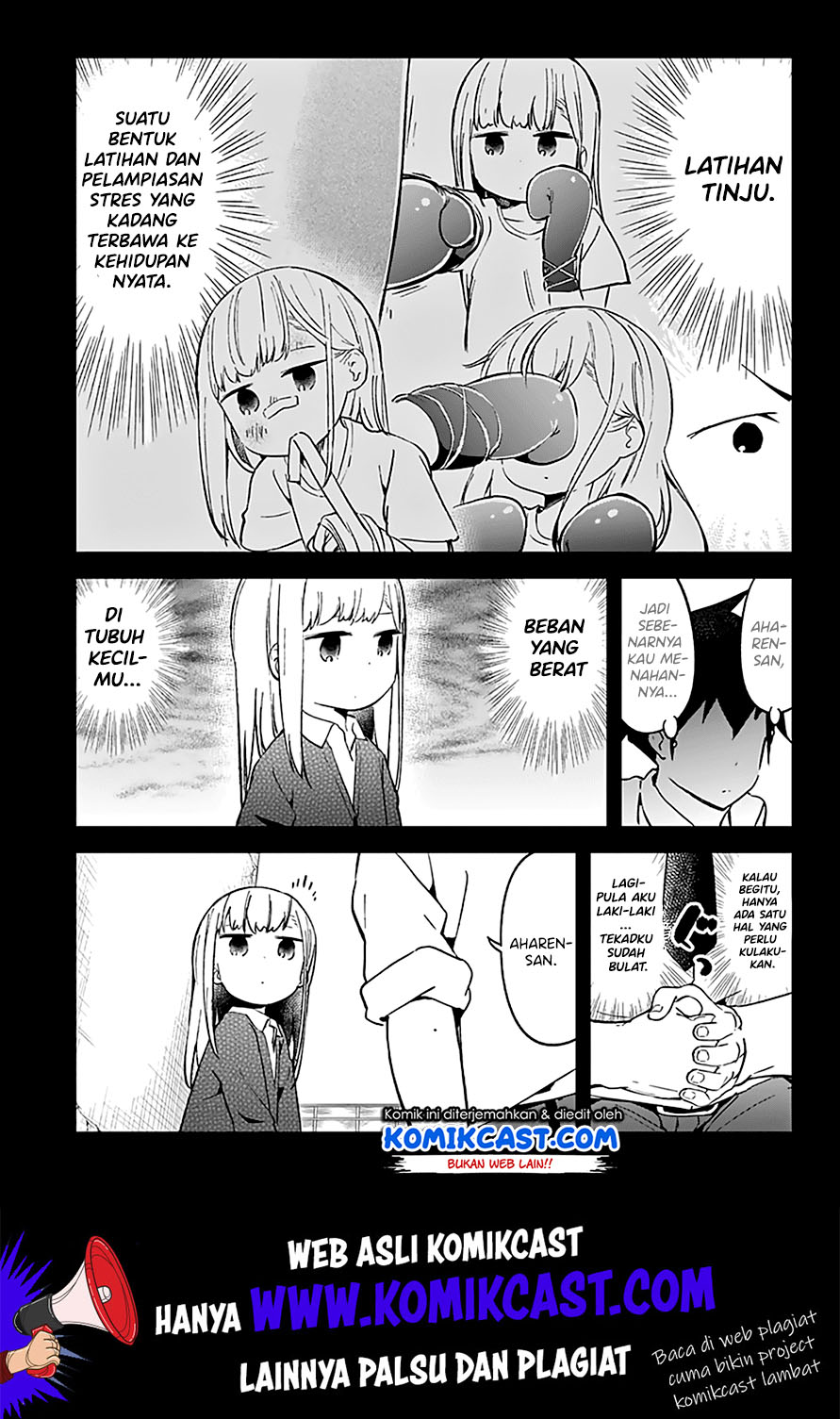 Aharen-san wa Hakarenai Chapter 25 Gambar 6