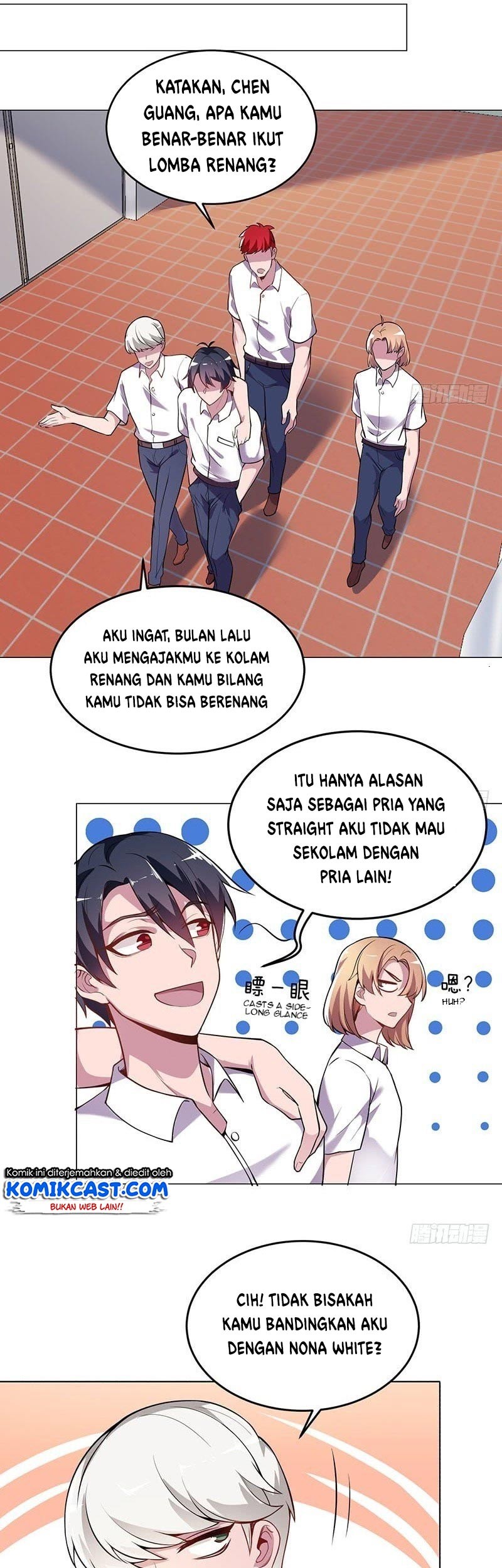 Carrying The Goddess Along Chapter 12 Gambar 15