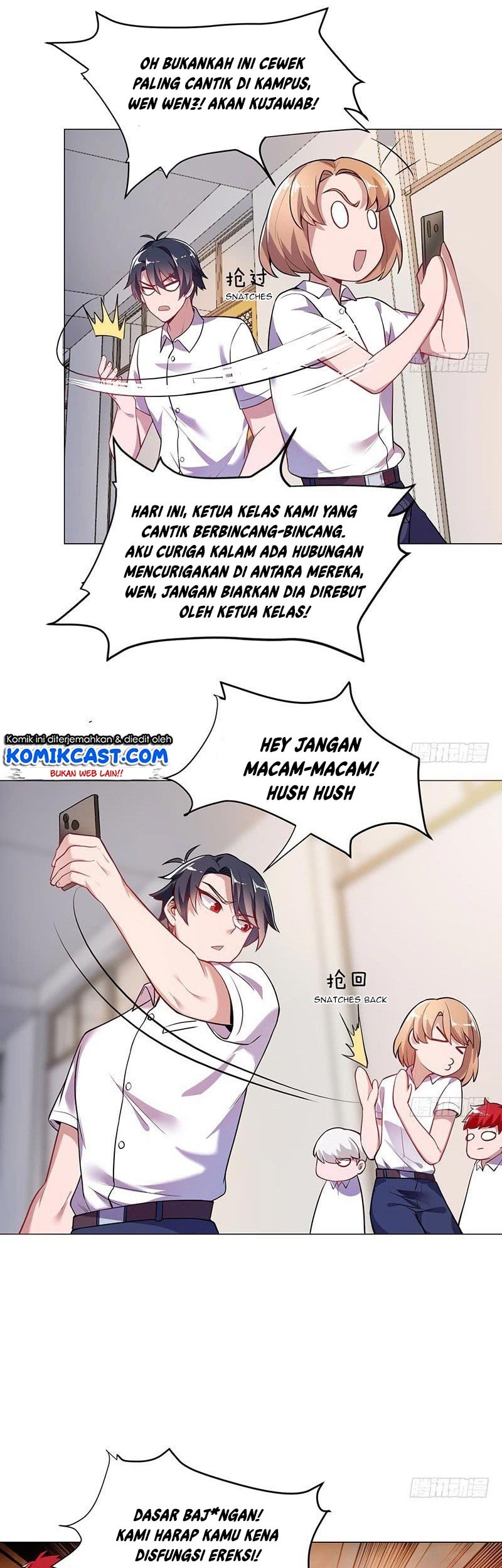 Carrying The Goddess Along Chapter 12 Gambar 18