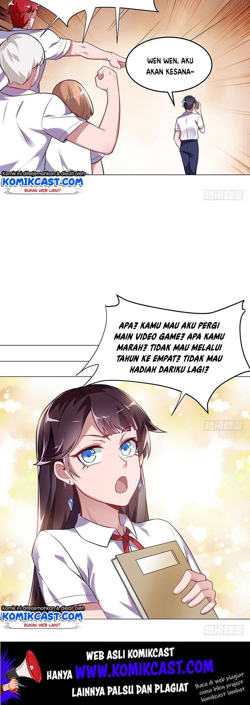 Carrying The Goddess Along Chapter 12 Gambar 19