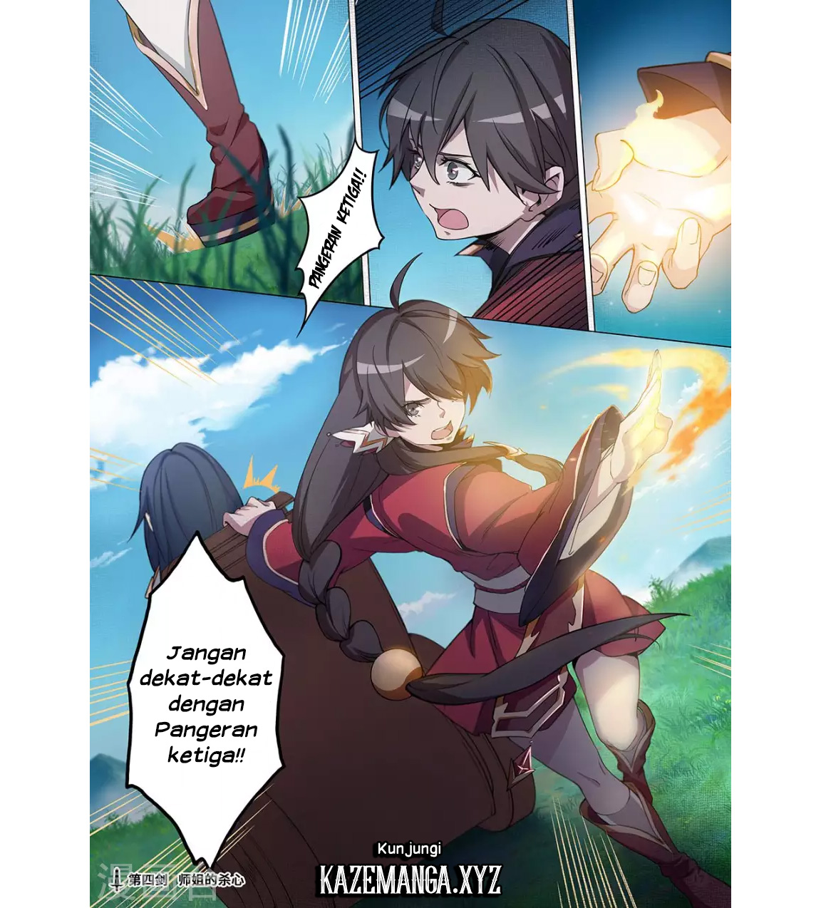 Baca Manhua Everlasting God of Sword Chapter 4 Gambar 2