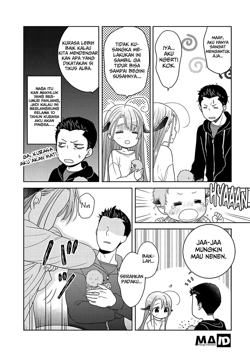 Kitaku Tochuu de Yome to Musume ga Dekita n dakedo, Dragon datta Chapter 04 Gambar 23