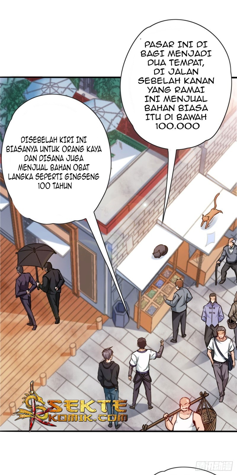 Back to The Earth to Be a Stick of The Gods Chapter 04 Gambar 19