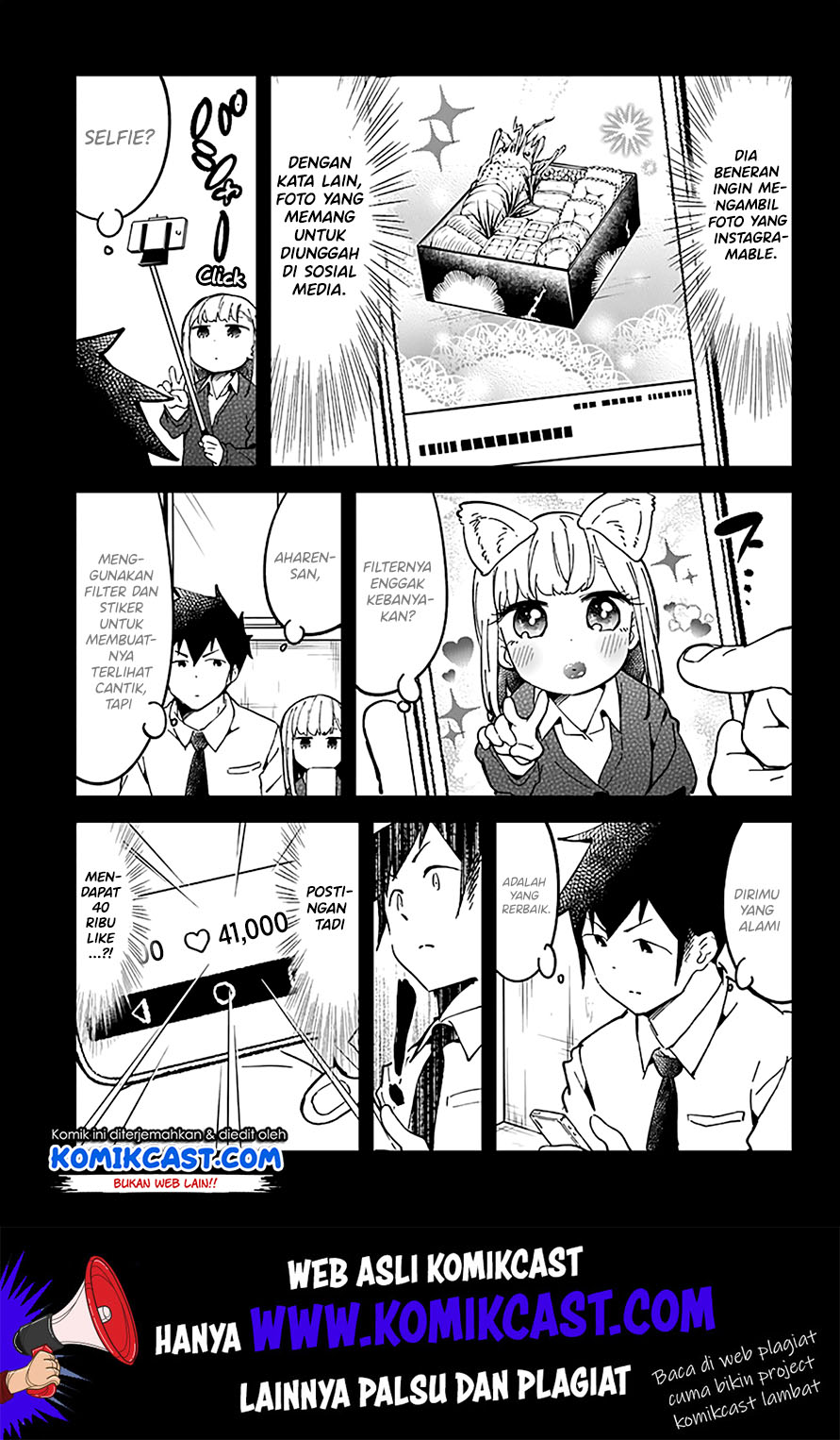 Aharen-san wa Hakarenai Chapter 27 Gambar 10