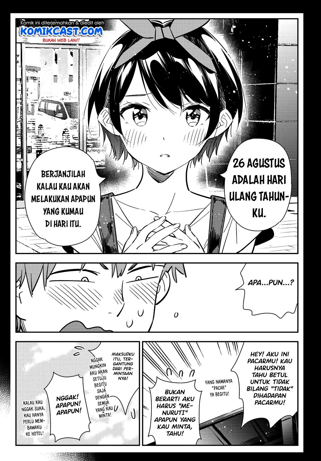 Kanojo Okarishimasu Chapter 139 Gambar 7