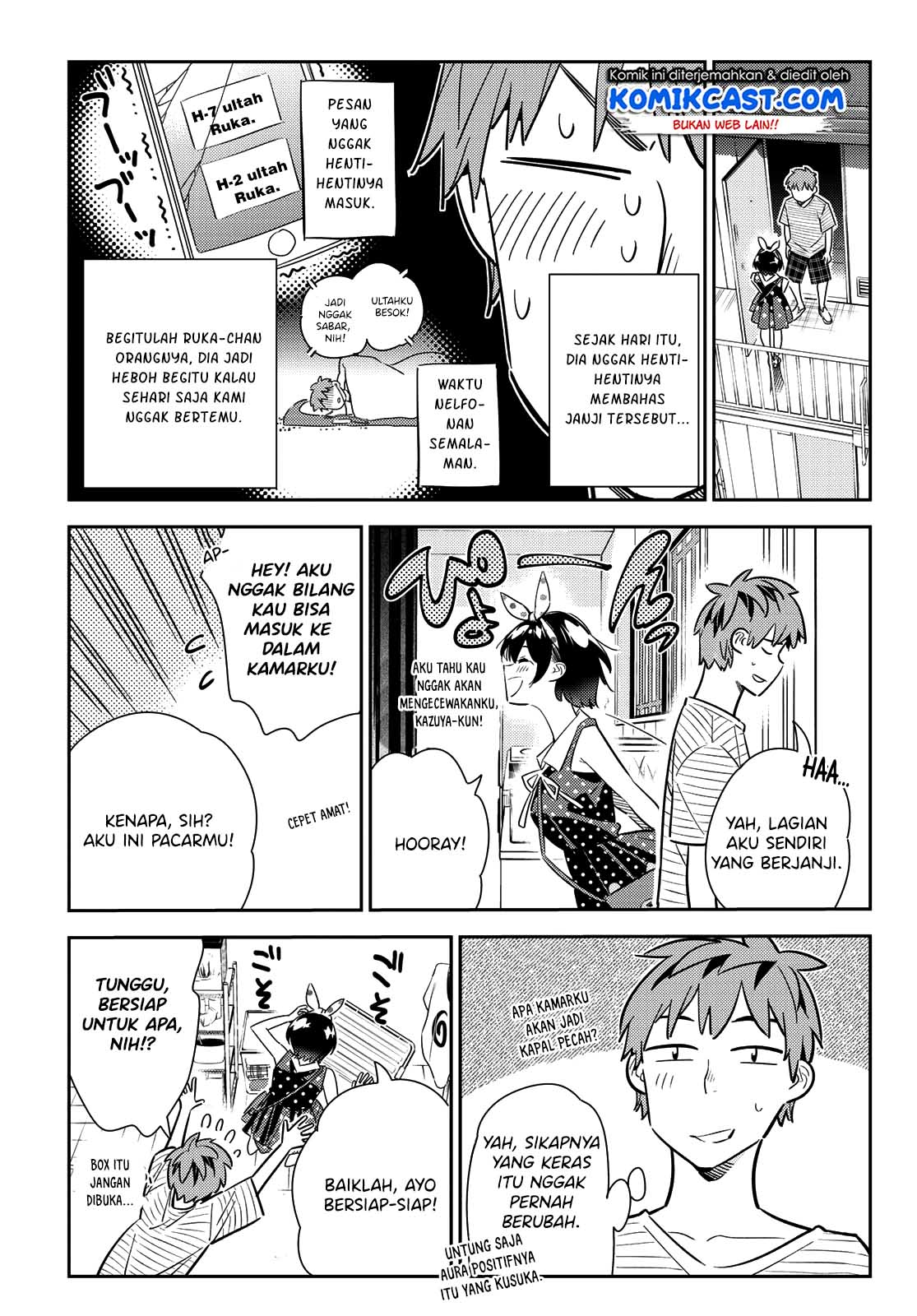 Kanojo Okarishimasu Chapter 139 Gambar 8