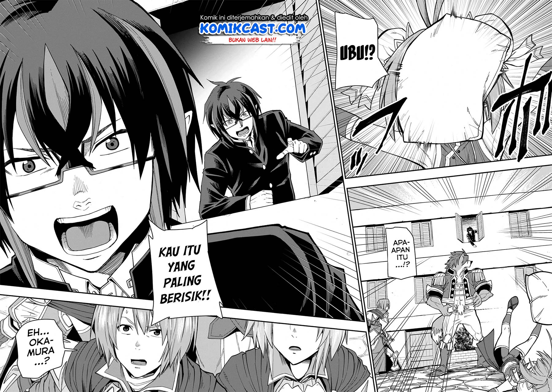Konjiki no Moji Tsukai: Yuusha Yonin ni Makikomareta Unique Cheat Chapter 61 Gambar 15