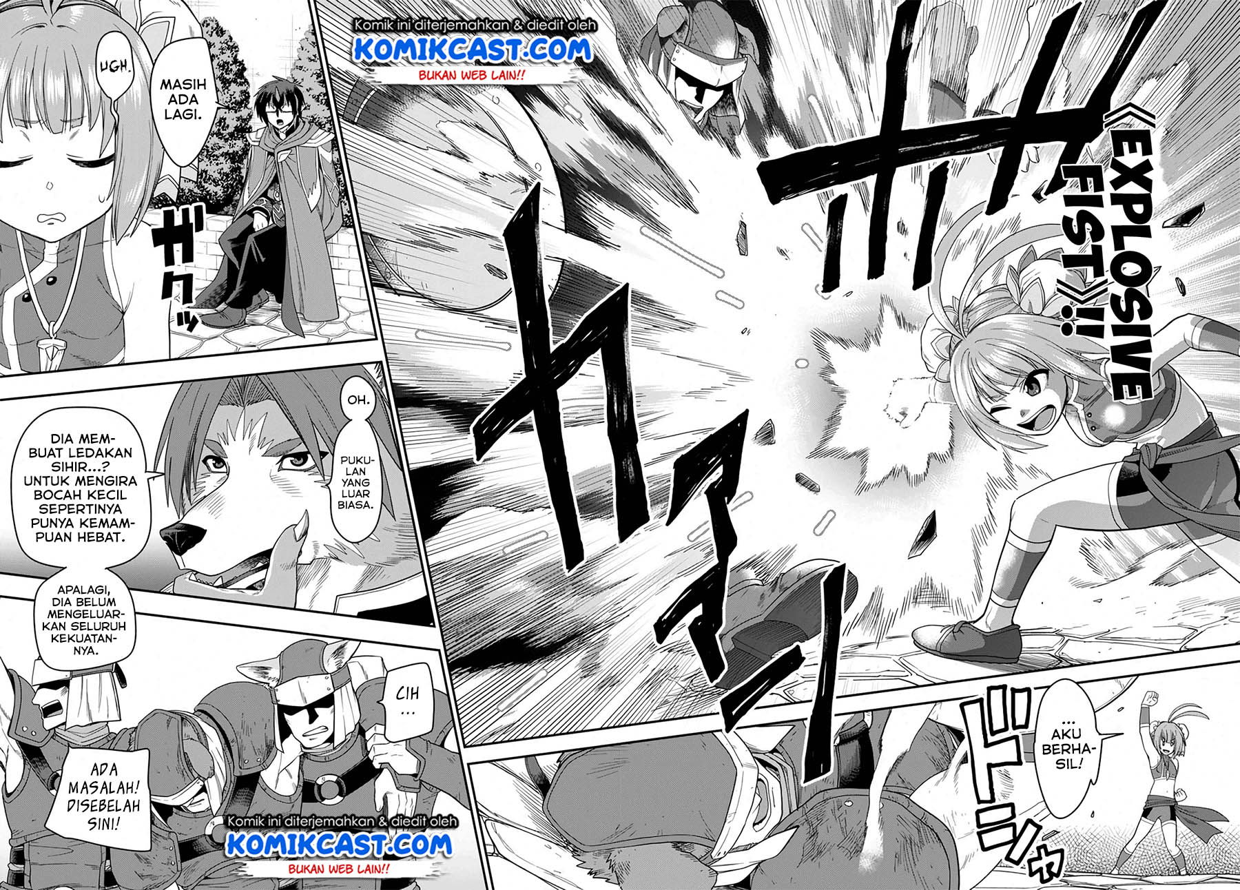 Konjiki no Moji Tsukai: Yuusha Yonin ni Makikomareta Unique Cheat Chapter 61 Gambar 28