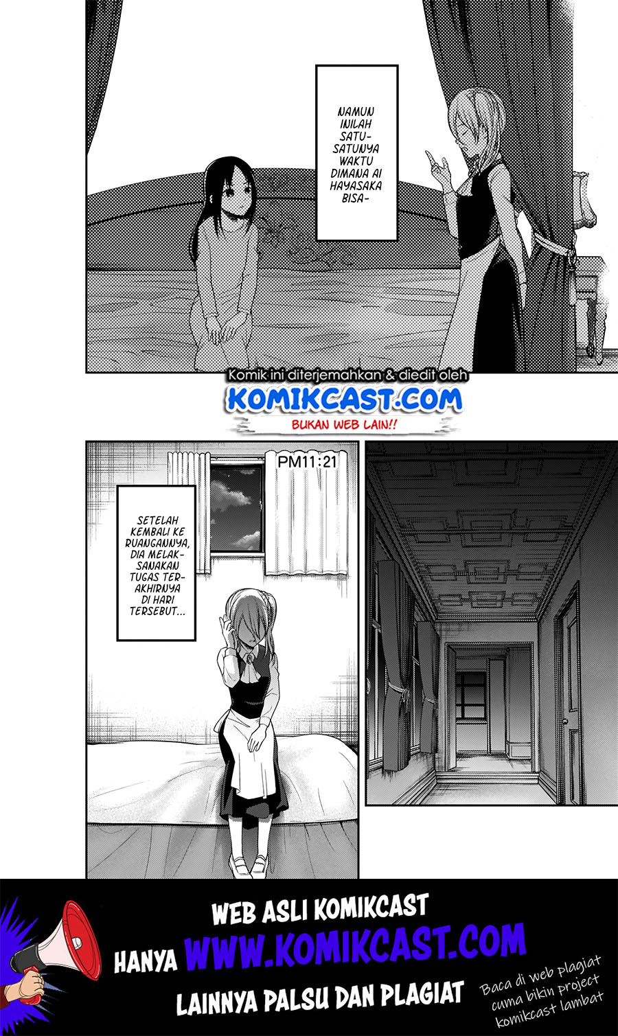 Kaguya-sama wa Kokurasetai – Tensai-tachi no Renai Zunousen Chapter 179 Gambar 12