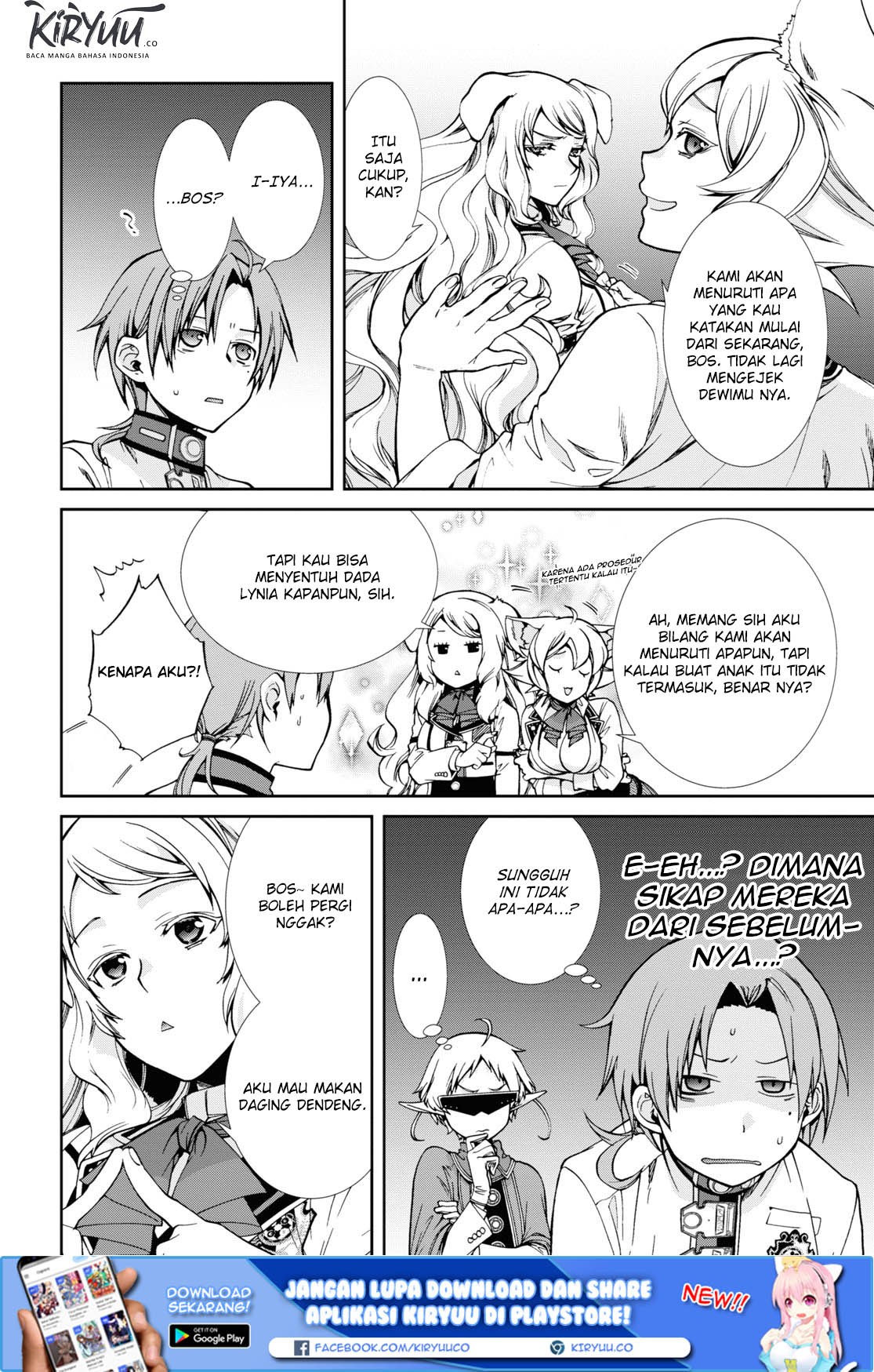 Mushoku Tensei: Isekai Ittara Honki Dasu Chapter 61 Gambar 12
