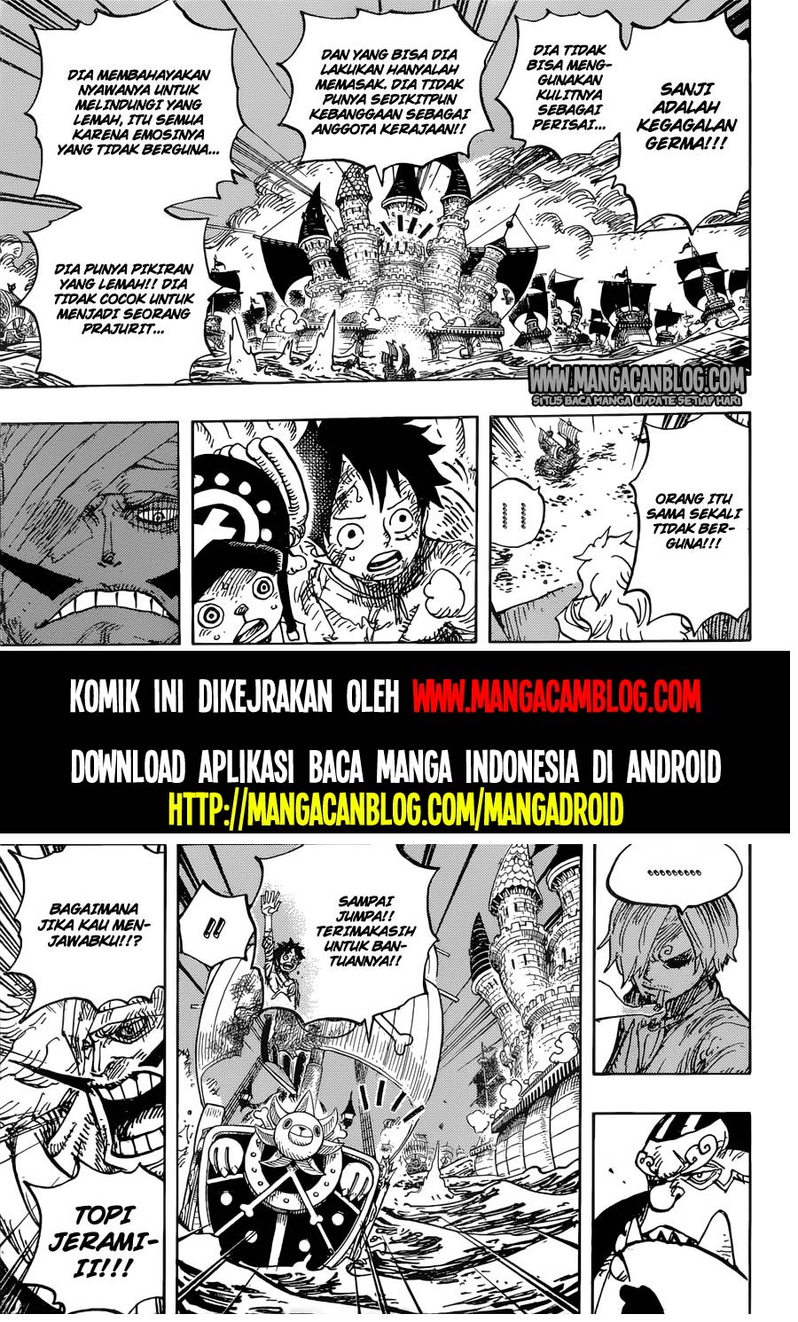 One Piece Chapter 899 Gambar 11