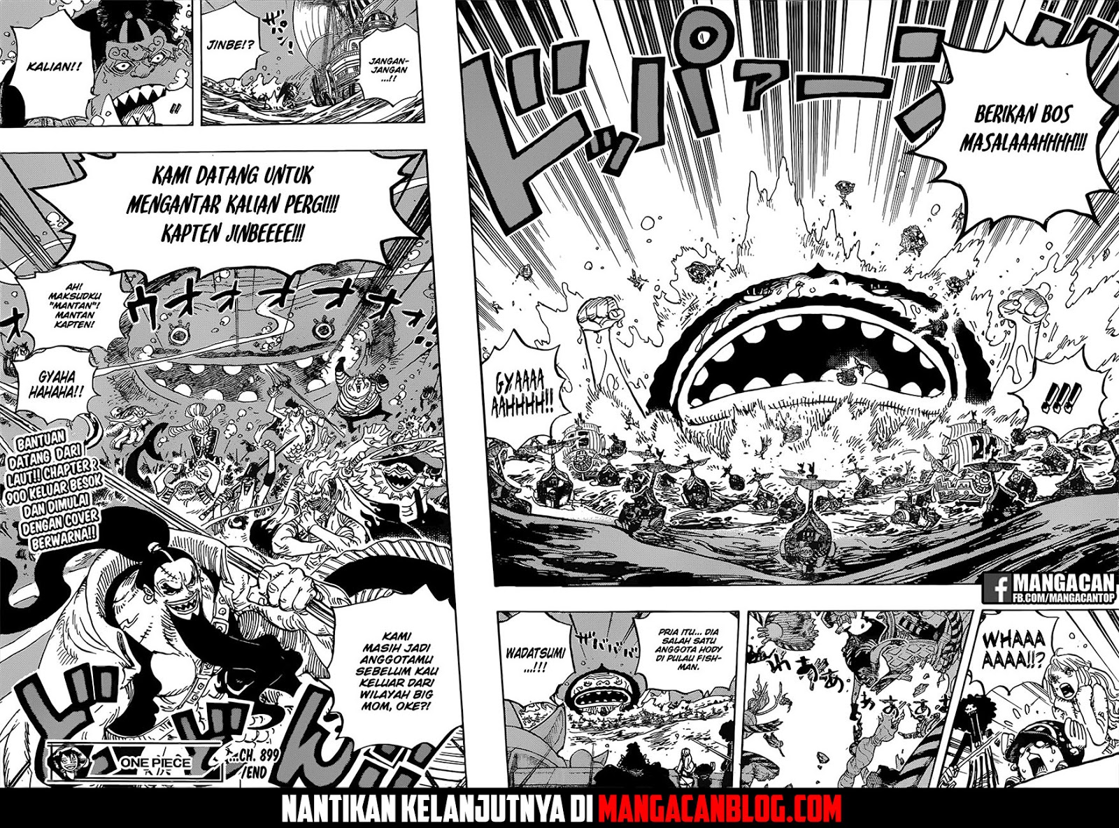 One Piece Chapter 899 Gambar 16