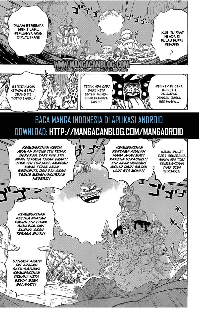 One Piece Chapter 899 Gambar 3