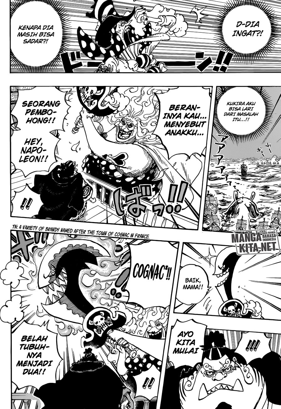 One Piece Chapter 890 Gambar 5