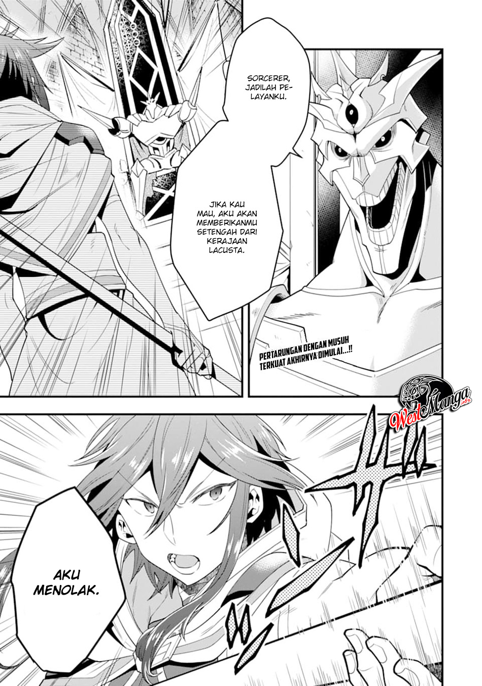 Baca Manga Kouryakuhon o Kushi Suru Saikyou no Mahoutsukai ~”meirei sa sero” to wa Iwa Senai Oreryuu Mao Tobatsu Saizen Ruuto ~ Chapter 11 Gambar 2