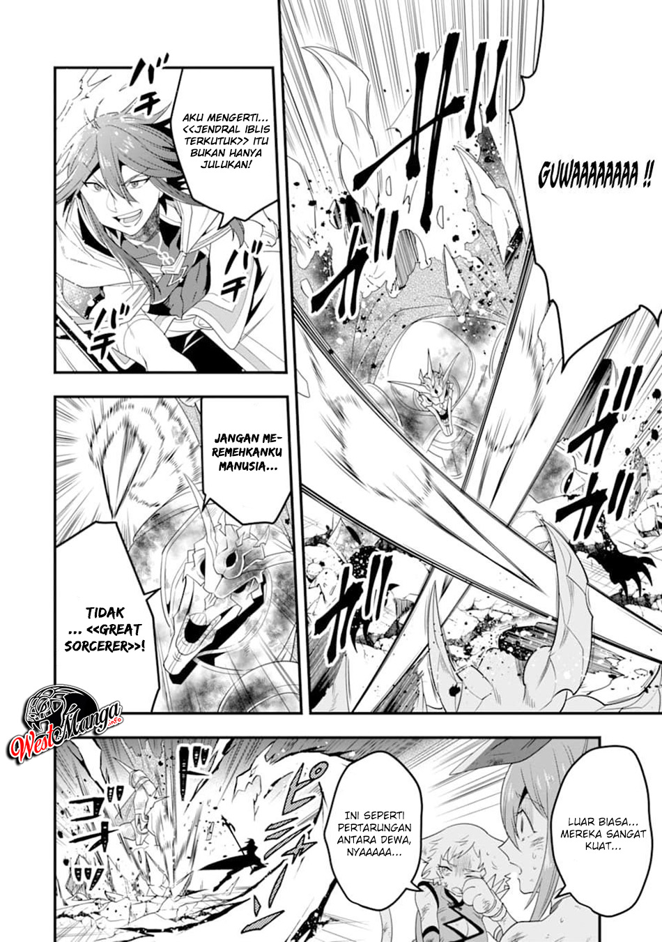 Kouryakuhon o Kushi Suru Saikyou no Mahoutsukai ~”meirei sa sero” to wa Iwa Senai Oreryuu Mao Tobatsu Saizen Ruuto ~ Chapter 11 Gambar 24