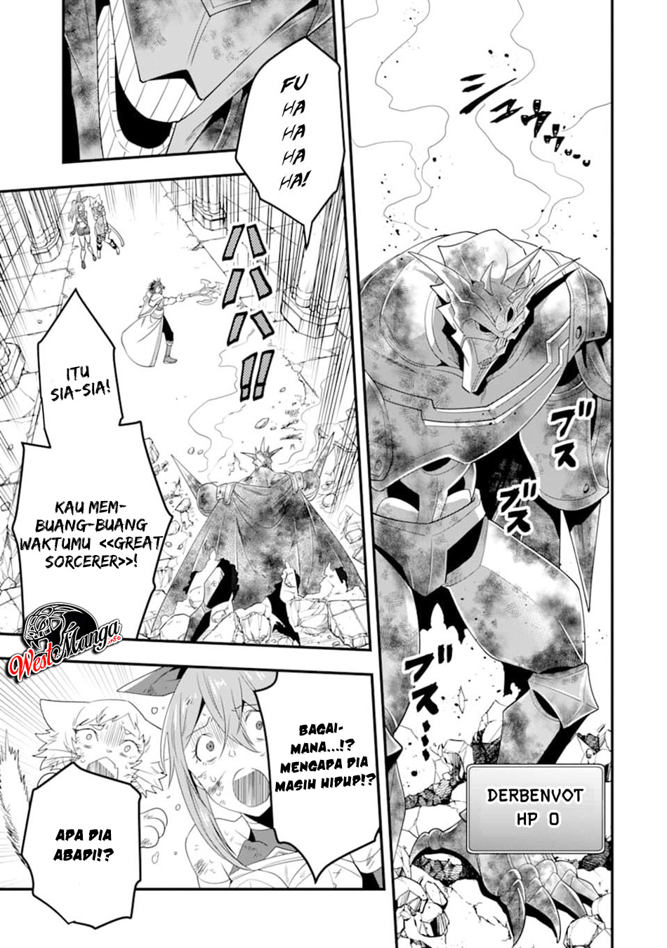 Kouryakuhon o Kushi Suru Saikyou no Mahoutsukai ~”meirei sa sero” to wa Iwa Senai Oreryuu Mao Tobatsu Saizen Ruuto ~ Chapter 11 Gambar 25
