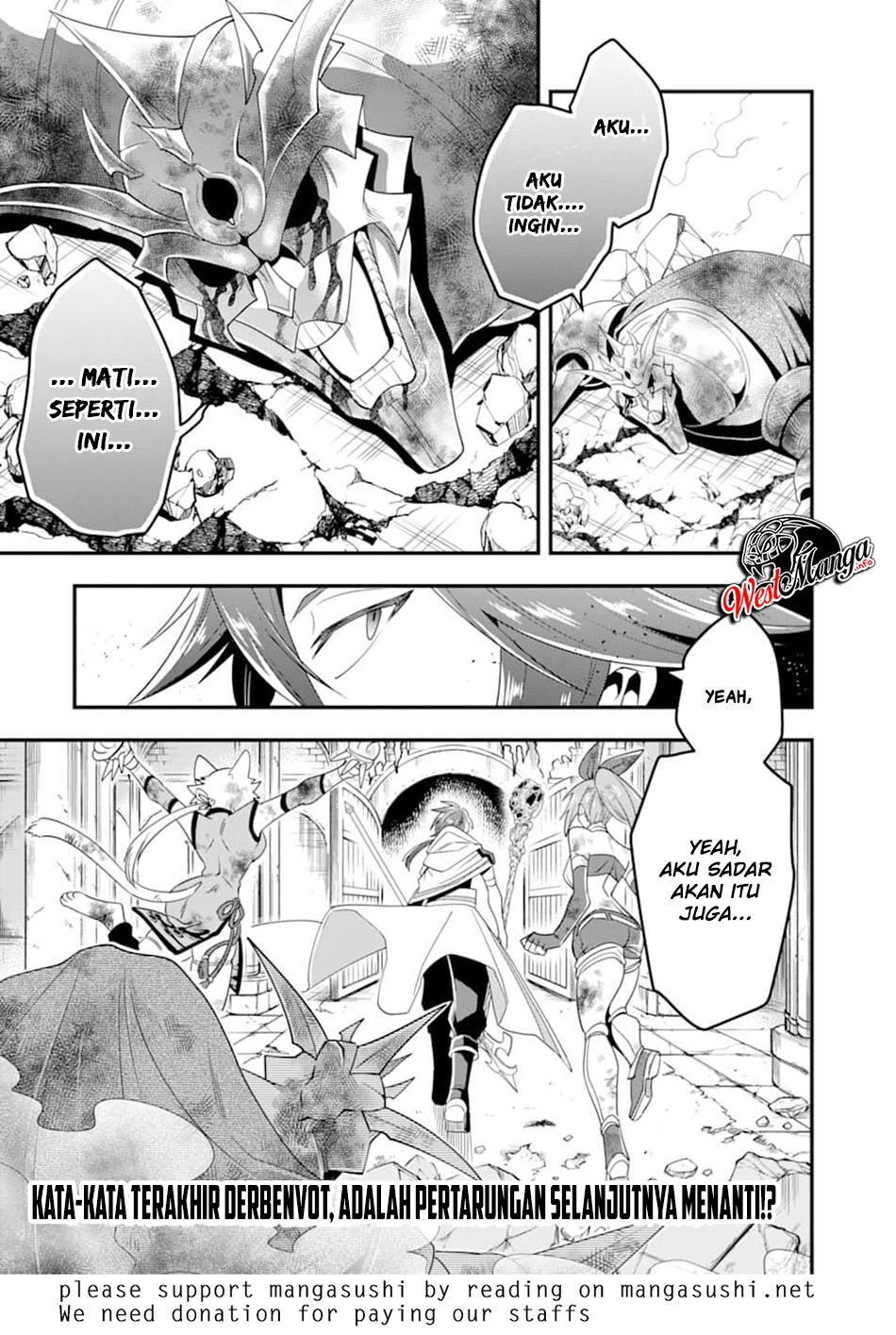 Kouryakuhon o Kushi Suru Saikyou no Mahoutsukai ~”meirei sa sero” to wa Iwa Senai Oreryuu Mao Tobatsu Saizen Ruuto ~ Chapter 11 Gambar 32