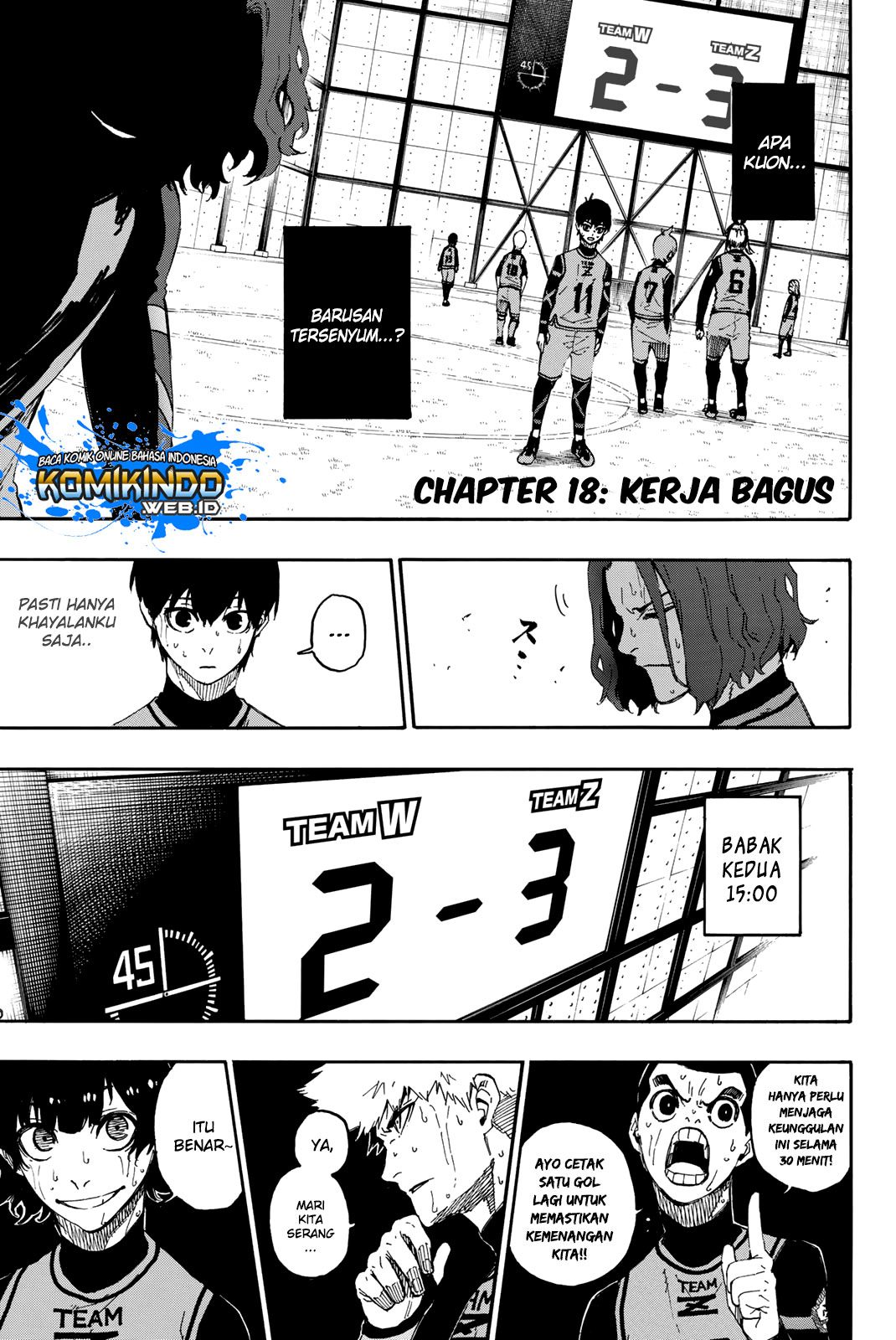 Baca Manga Blue Lock Chapter 18 Gambar 2