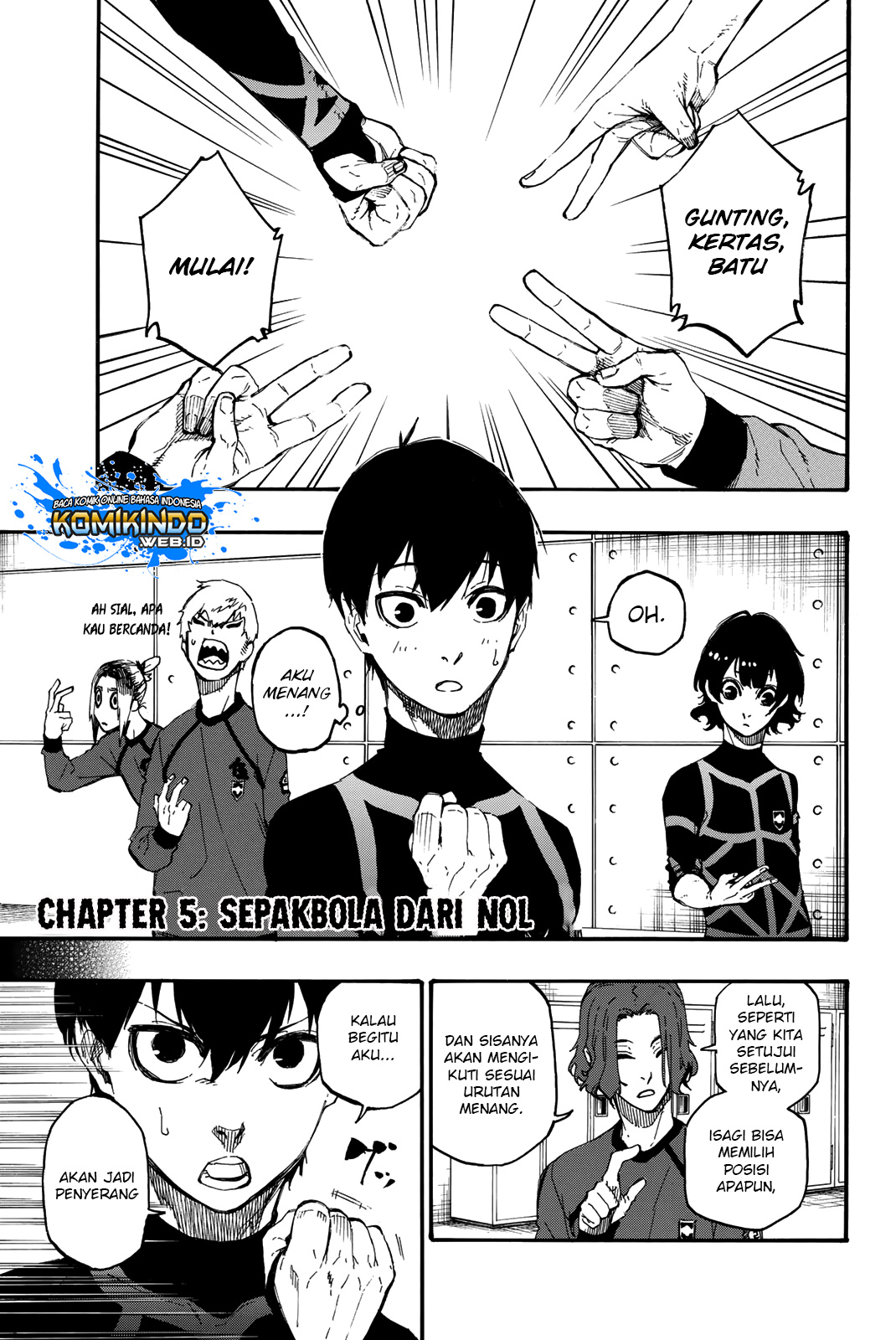 Blue Lock Chapter 05 Gambar 5