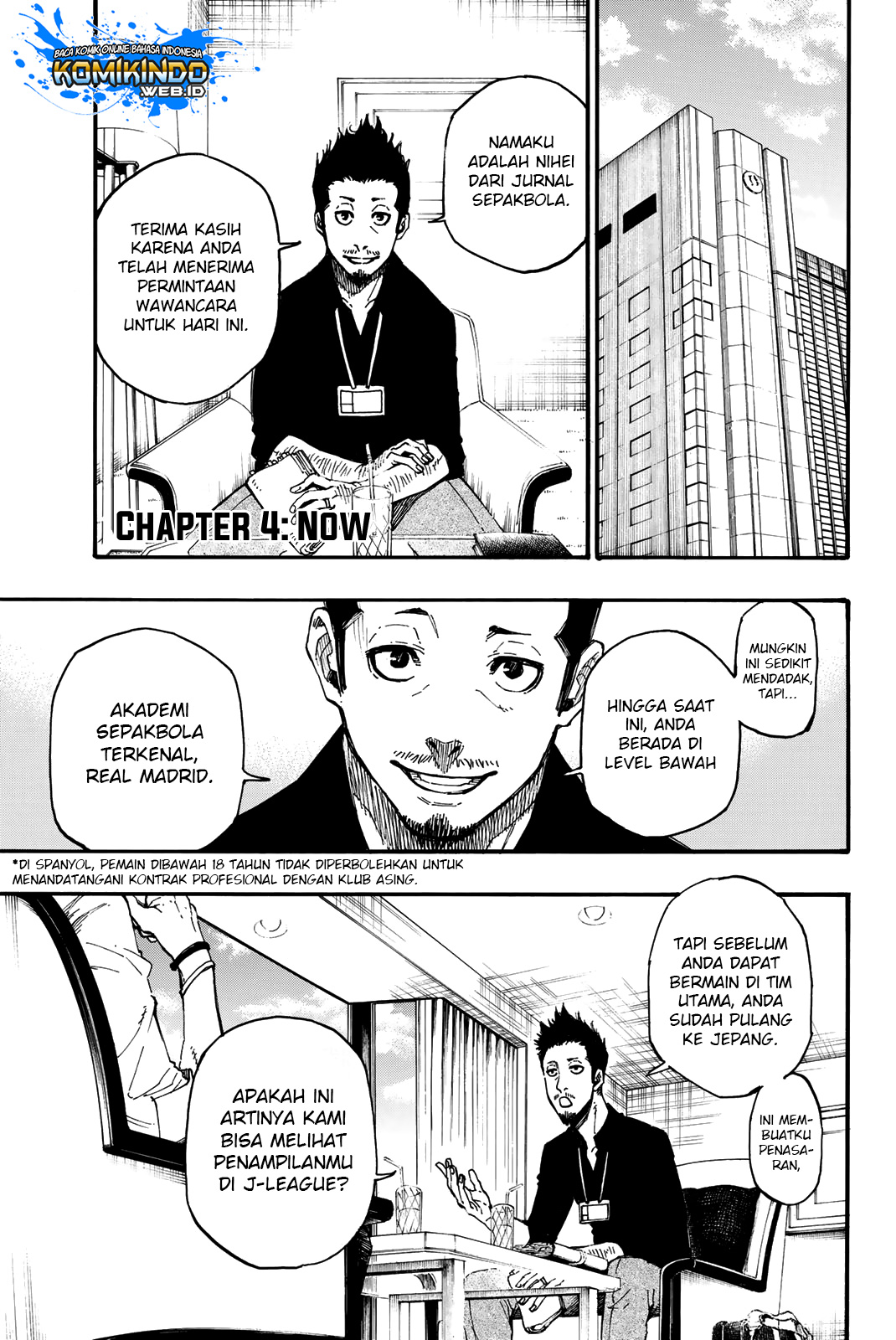 Baca Manga Blue Lock Chapter 04 Gambar 2