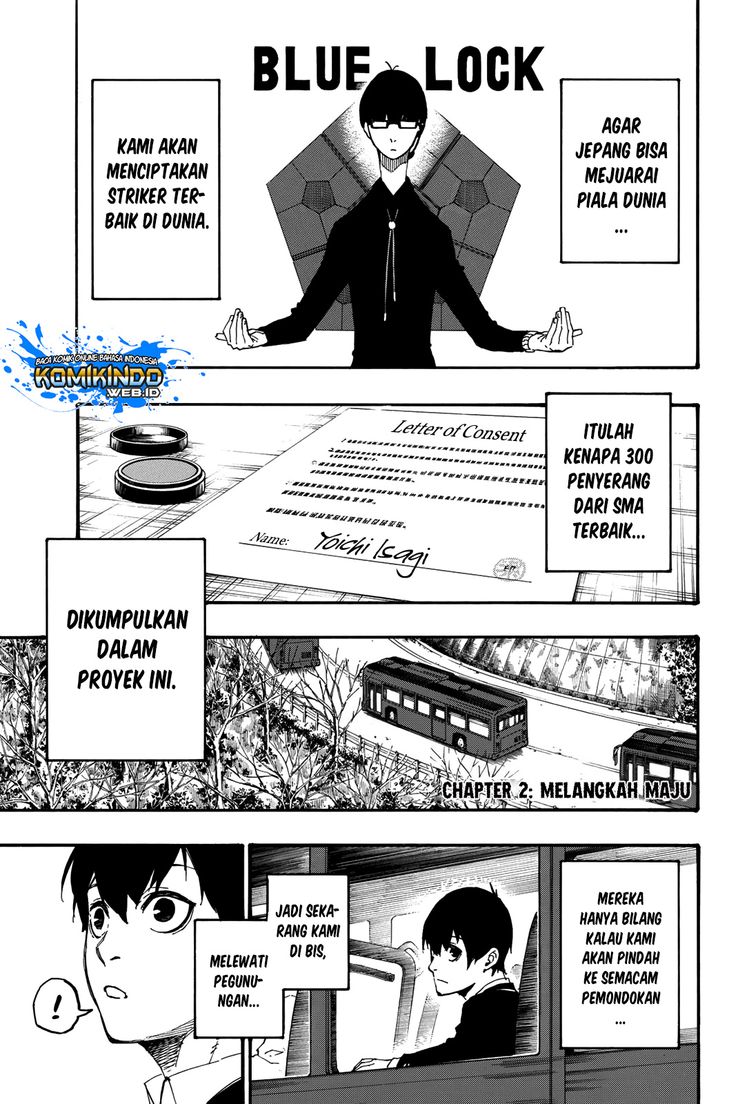 Baca Manga Blue Lock Chapter 02 Gambar 2