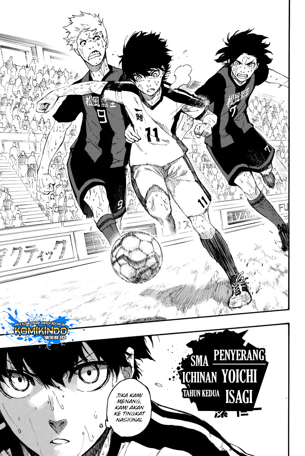 Blue Lock Chapter 01 Gambar 15