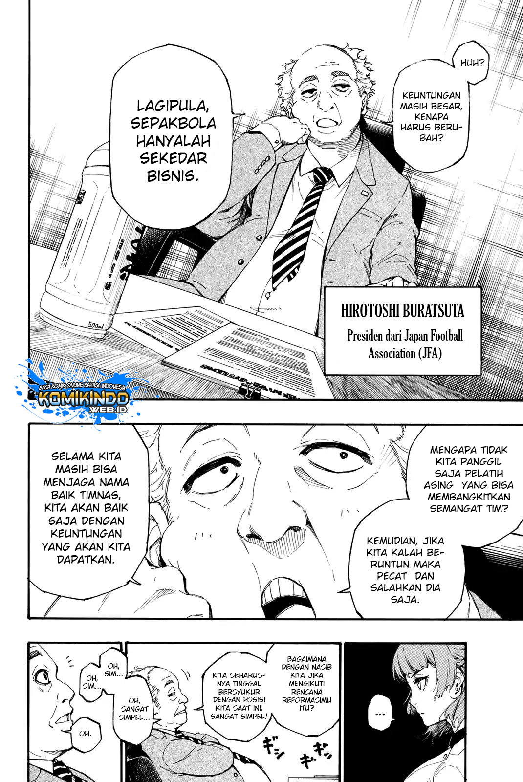 Blue Lock Chapter 01 Gambar 9