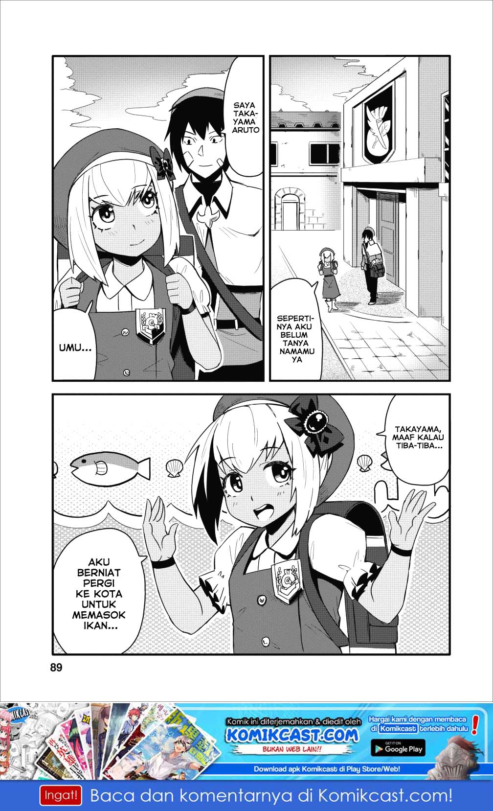 Baca Manga Class-goto Shuudan Teni Shimashita ga, ichiban Tsuyoi Ore wa Saijaku no Shounin ni Gisouchuu Chapter 09 Gambar 2