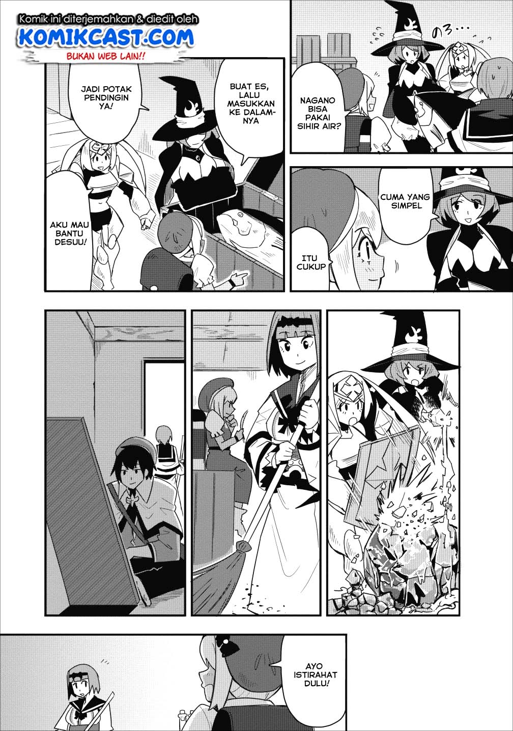 Class-goto Shuudan Teni Shimashita ga, ichiban Tsuyoi Ore wa Saijaku no Shounin ni Gisouchuu Chapter 09 Gambar 21