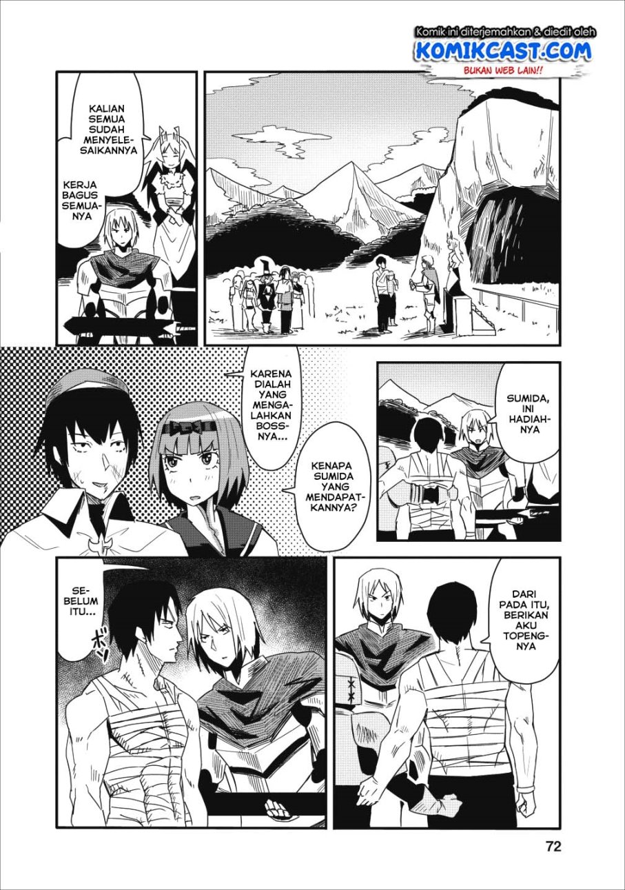 Class-goto Shuudan Teni Shimashita ga, ichiban Tsuyoi Ore wa Saijaku no Shounin ni Gisouchuu Chapter 08 Gambar 17