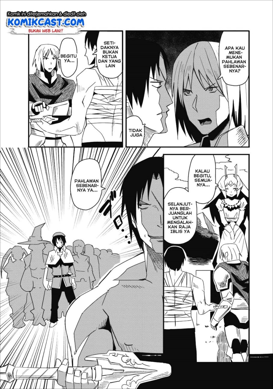 Class-goto Shuudan Teni Shimashita ga, ichiban Tsuyoi Ore wa Saijaku no Shounin ni Gisouchuu Chapter 08 Gambar 18