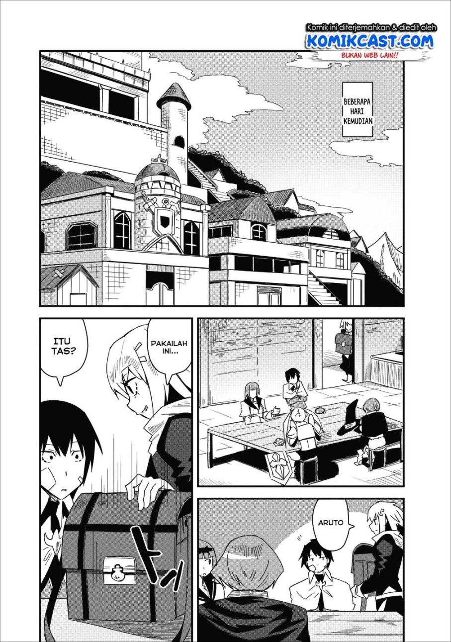 Class-goto Shuudan Teni Shimashita ga, ichiban Tsuyoi Ore wa Saijaku no Shounin ni Gisouchuu Chapter 08 Gambar 19