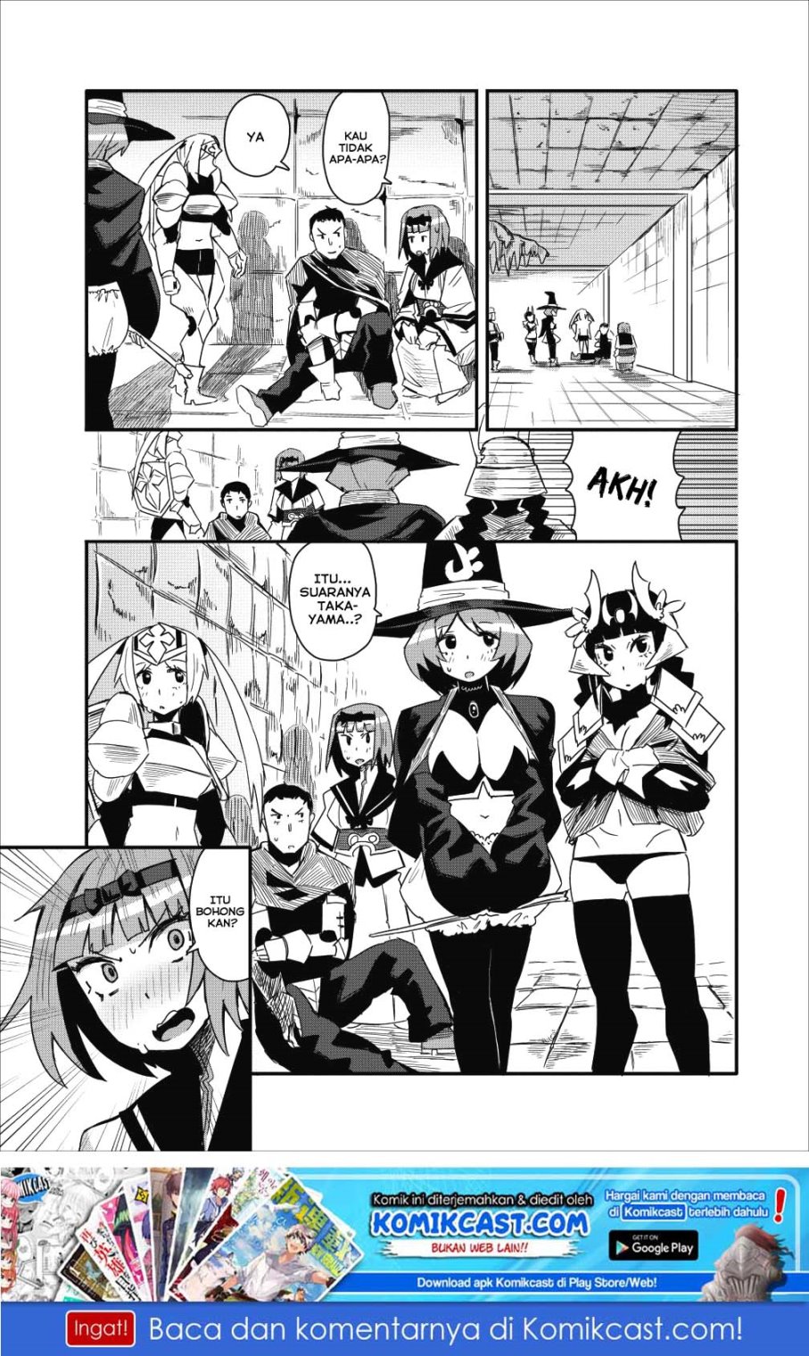 Baca Manga Class-goto Shuudan Teni Shimashita ga, ichiban Tsuyoi Ore wa Saijaku no Shounin ni Gisouchuu Chapter 08 Gambar 2