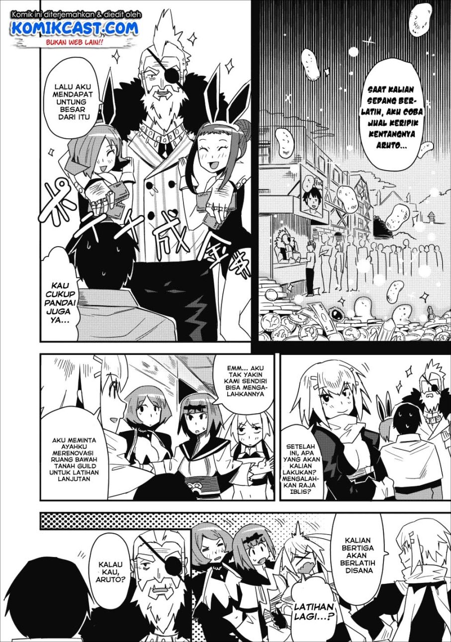 Class-goto Shuudan Teni Shimashita ga, ichiban Tsuyoi Ore wa Saijaku no Shounin ni Gisouchuu Chapter 08 Gambar 21