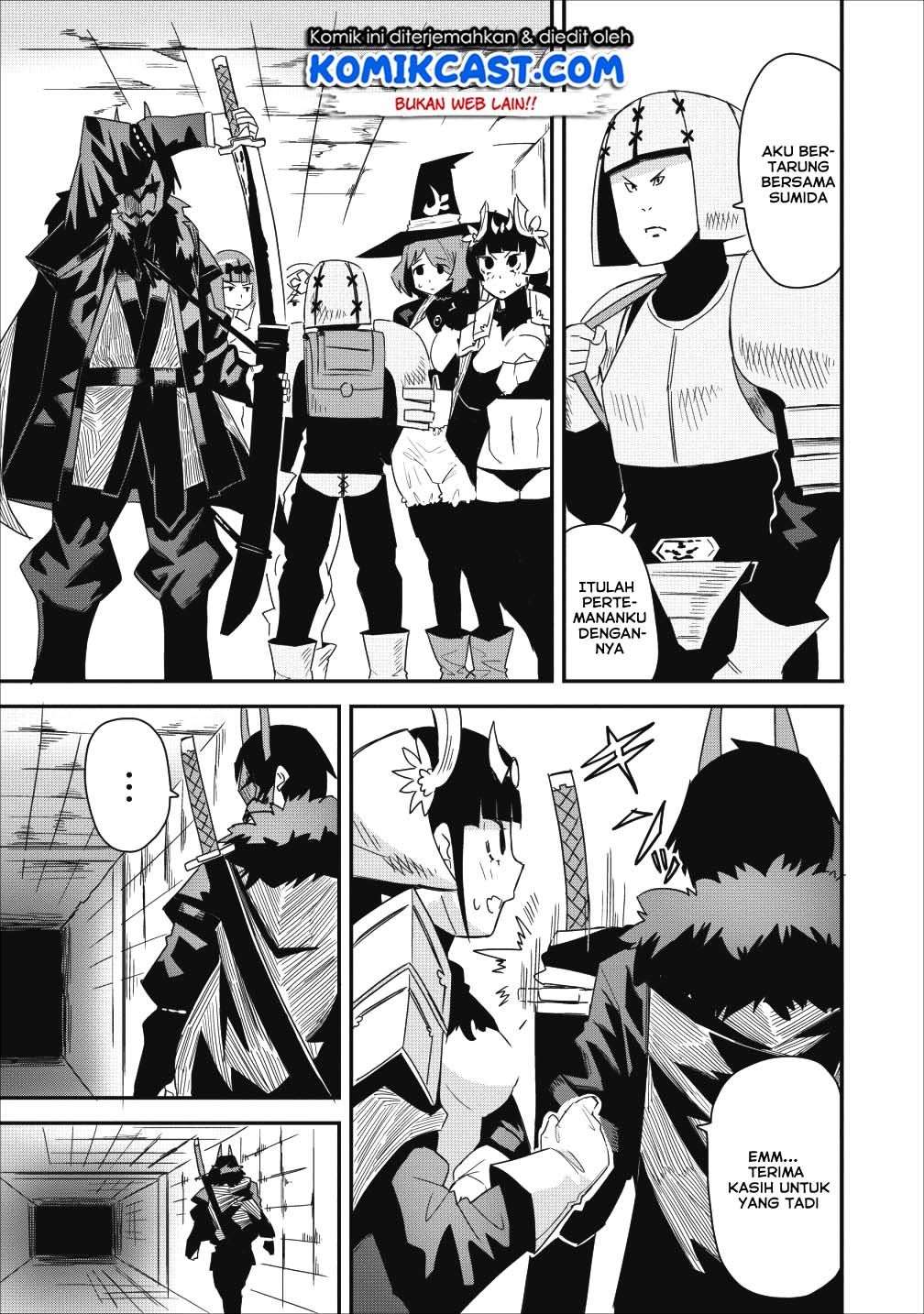 Class-goto Shuudan Teni Shimashita ga, ichiban Tsuyoi Ore wa Saijaku no Shounin ni Gisouchuu Chapter 07 Gambar 12