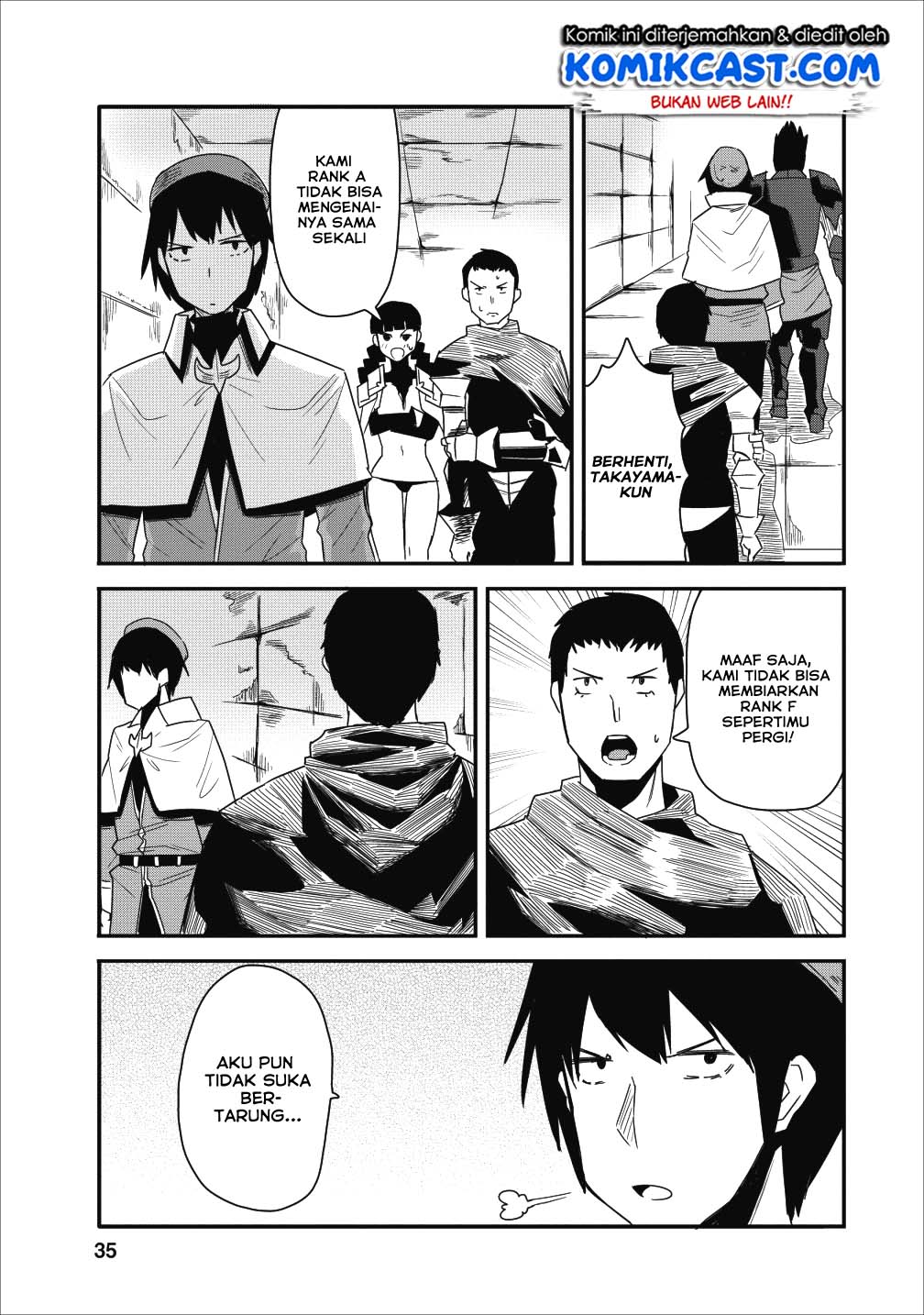 Class-goto Shuudan Teni Shimashita ga, ichiban Tsuyoi Ore wa Saijaku no Shounin ni Gisouchuu Chapter 07 Gambar 8