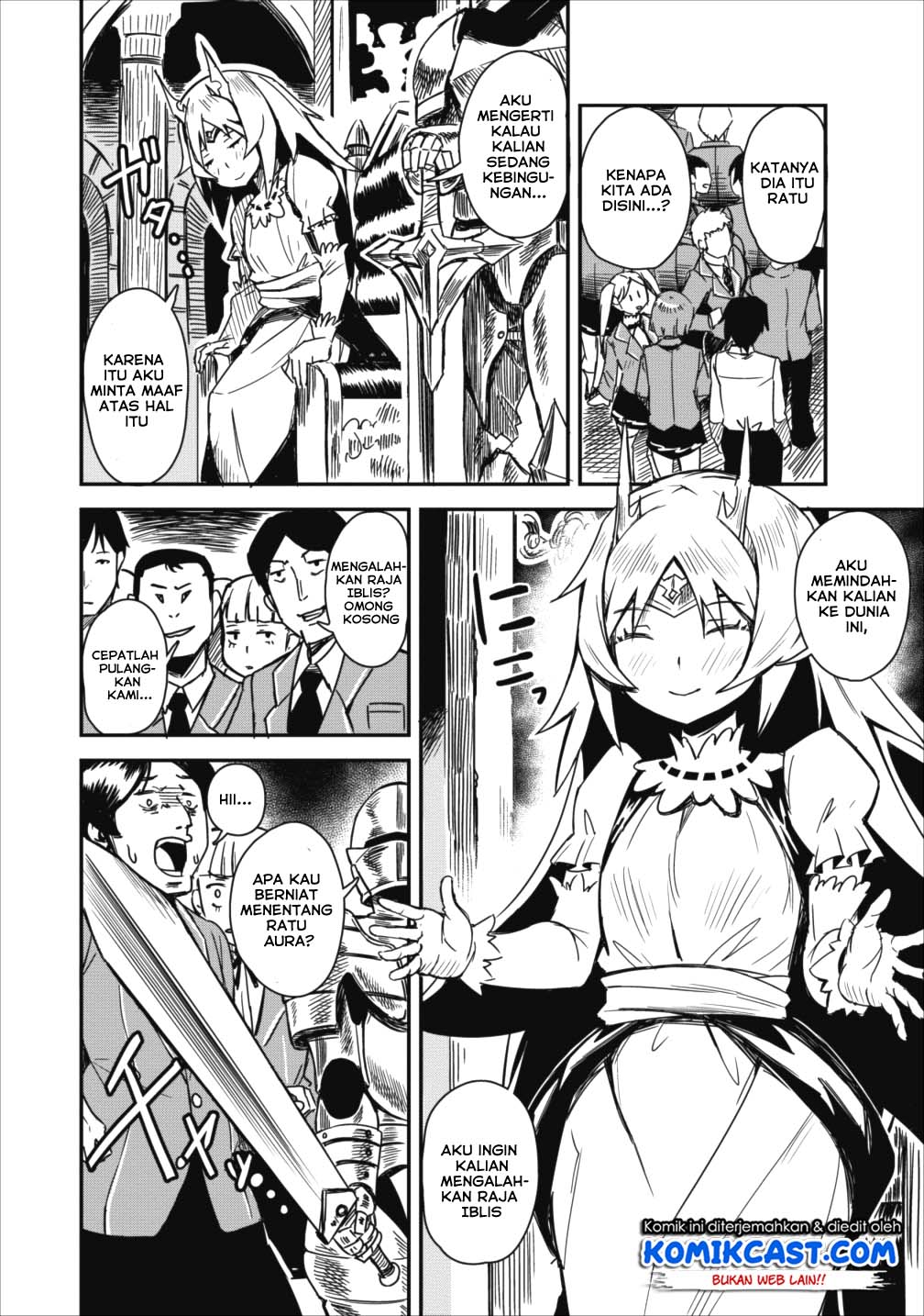 Class-goto Shuudan Teni Shimashita ga, ichiban Tsuyoi Ore wa Saijaku no Shounin ni Gisouchuu Chapter 02 Gambar 3