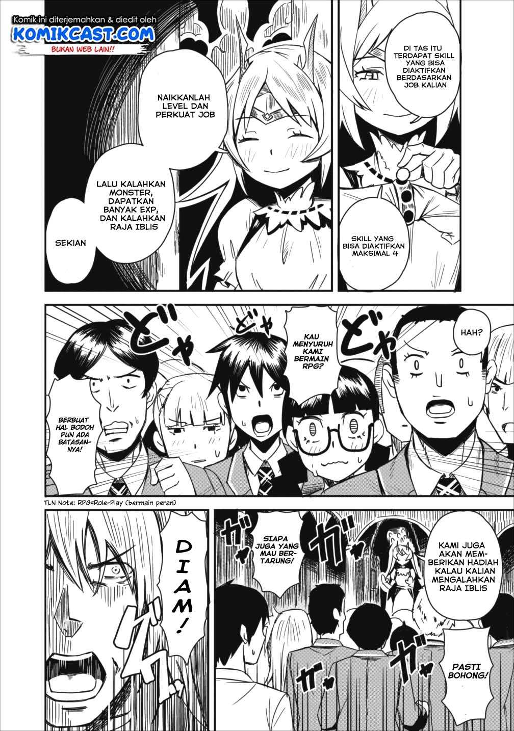 Class-goto Shuudan Teni Shimashita ga, ichiban Tsuyoi Ore wa Saijaku no Shounin ni Gisouchuu Chapter 02 Gambar 7