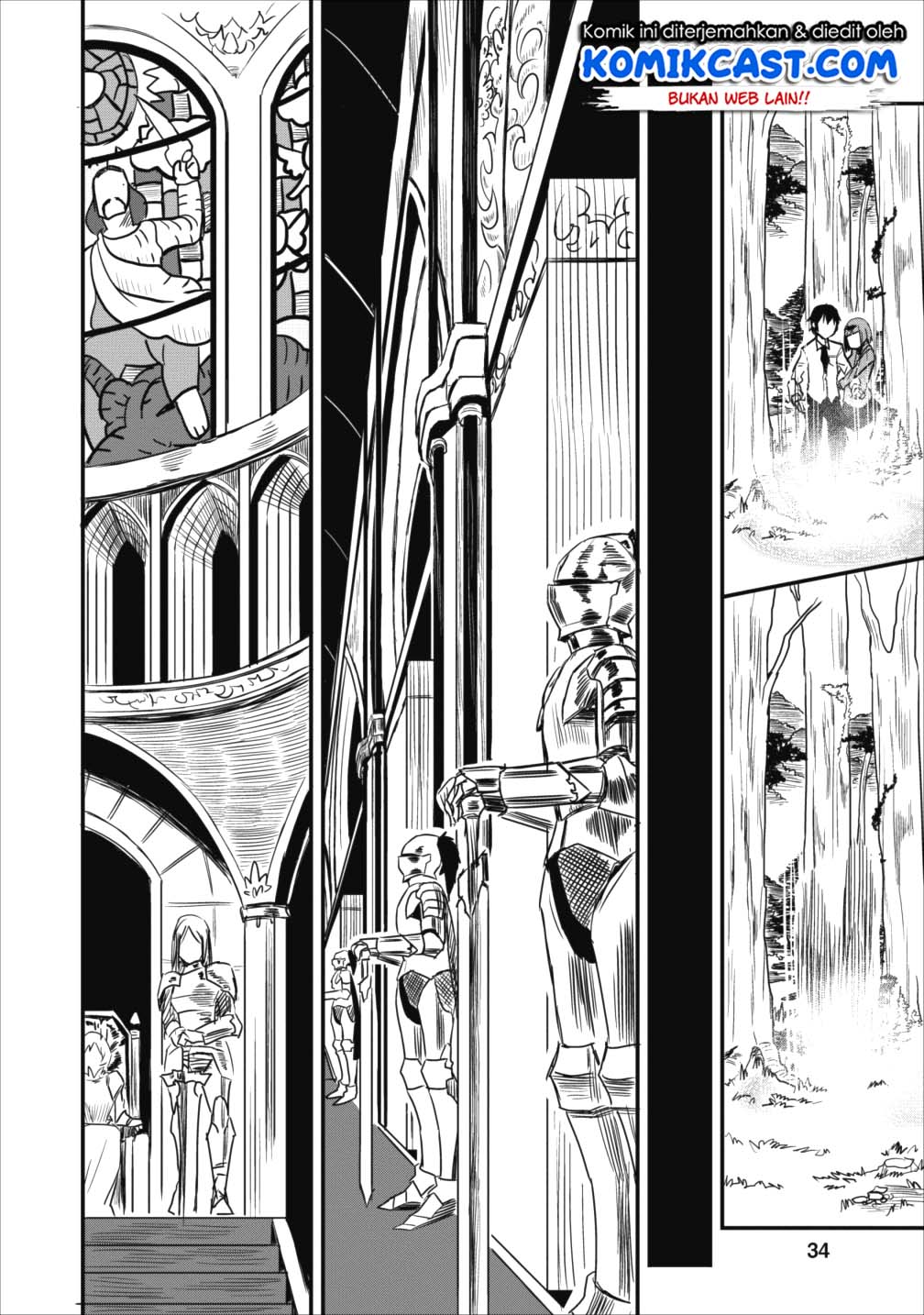 Class-goto Shuudan Teni Shimashita ga, ichiban Tsuyoi Ore wa Saijaku no Shounin ni Gisouchuu Chapter 01 Gambar 34