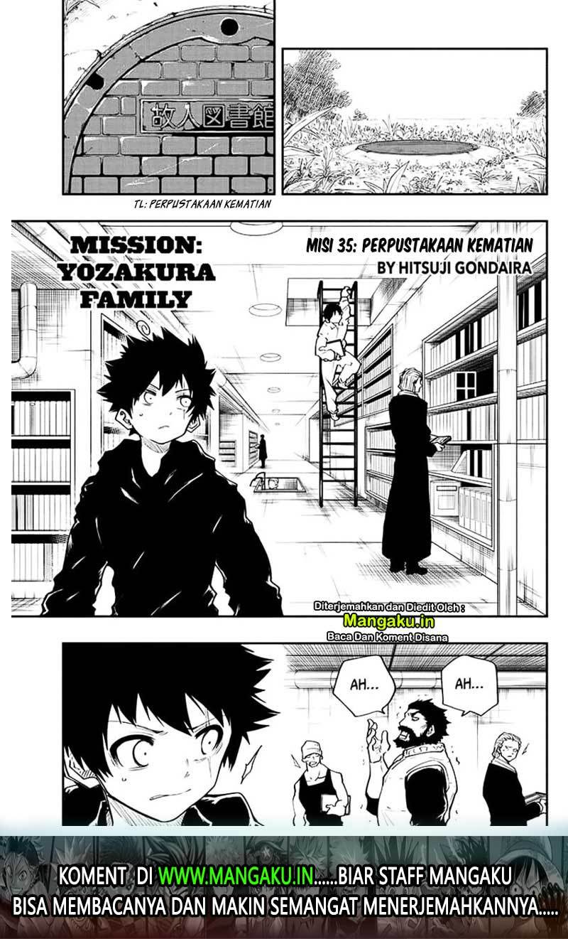 Baca Manga Mission: Yozakura Family Chapter 35 Gambar 2
