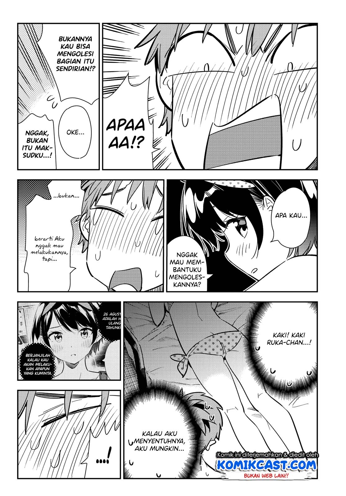 Kanojo Okarishimasu Chapter 140 Gambar 15