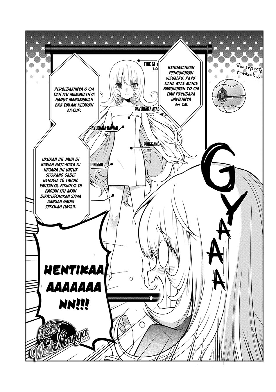 Baca Manga Otome Game Sekai wa Mob ni Kibishii Sekai Desu Chapter 20.5 Gambar 2