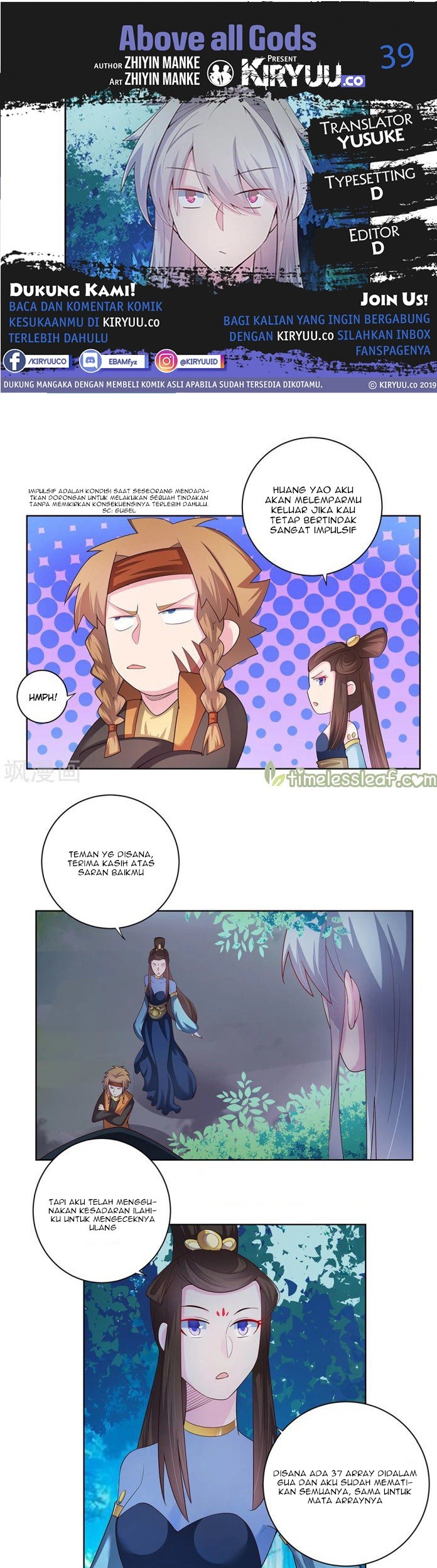 Komik Above All Gods Chapter 39 gambar nomor 1