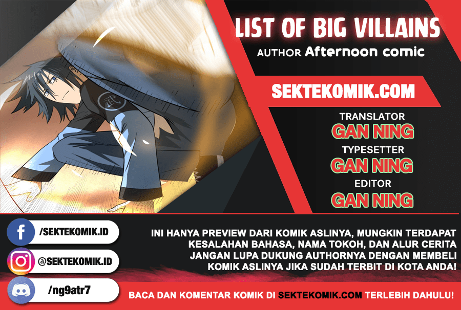 Komik List of Big Villians Chapter 29 gambar nomor 1